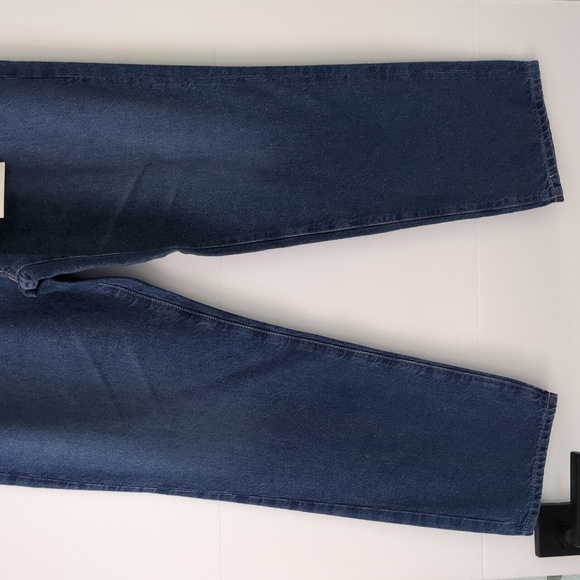 AG The Jeans of Tomorrow Isabelle High Rise Straight Crop Organic Cotton in Riva - Picture 5 of 10